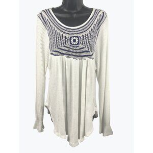Free People long top womens M long sleeves top/ tunic